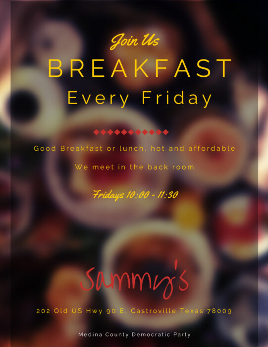 Breakfast Every Friday